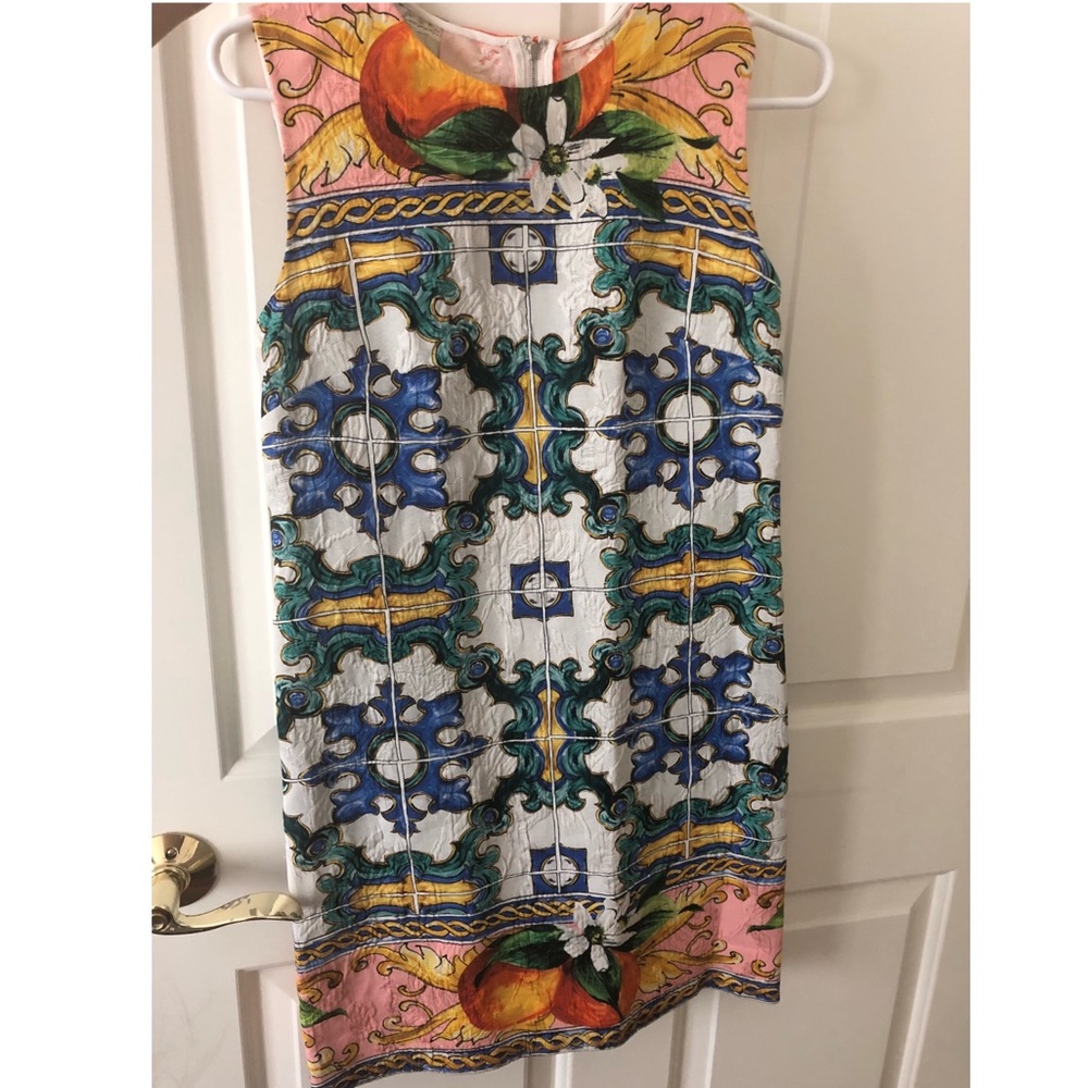 Dolce and Gabbana shift dress summer ‘16 size 38